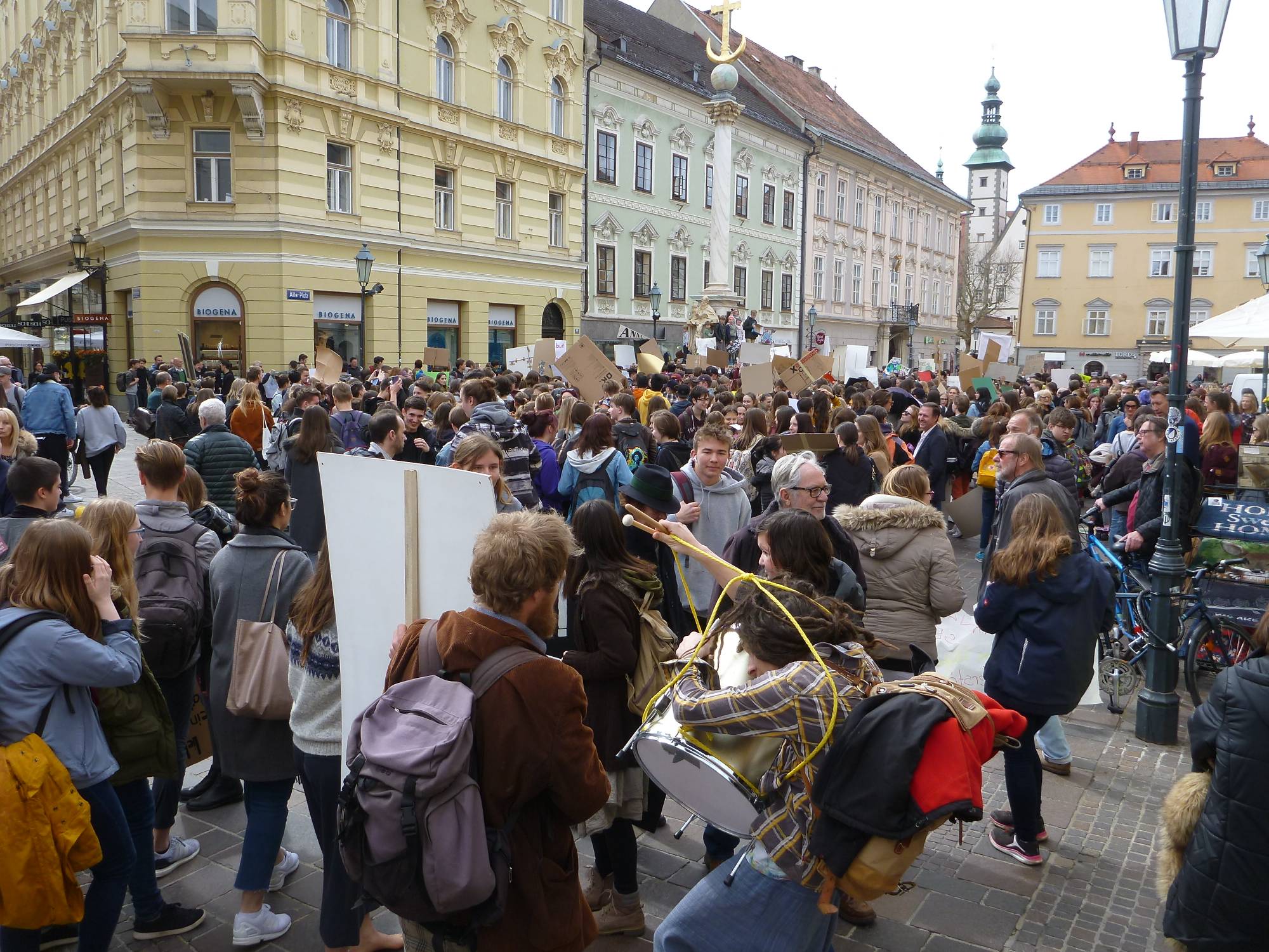 Fridays for Future on 2019-03-15 in Klagenfurt on Lake Wörthersee, Photo #10