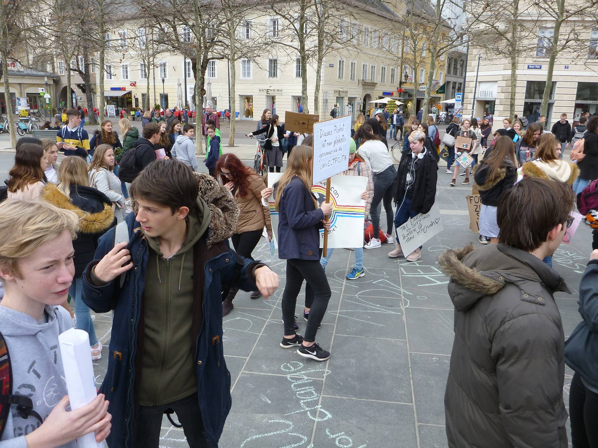 Fridays for Future on 2019-03-15 in Klagenfurt on Lake Wörthersee, Photo #12