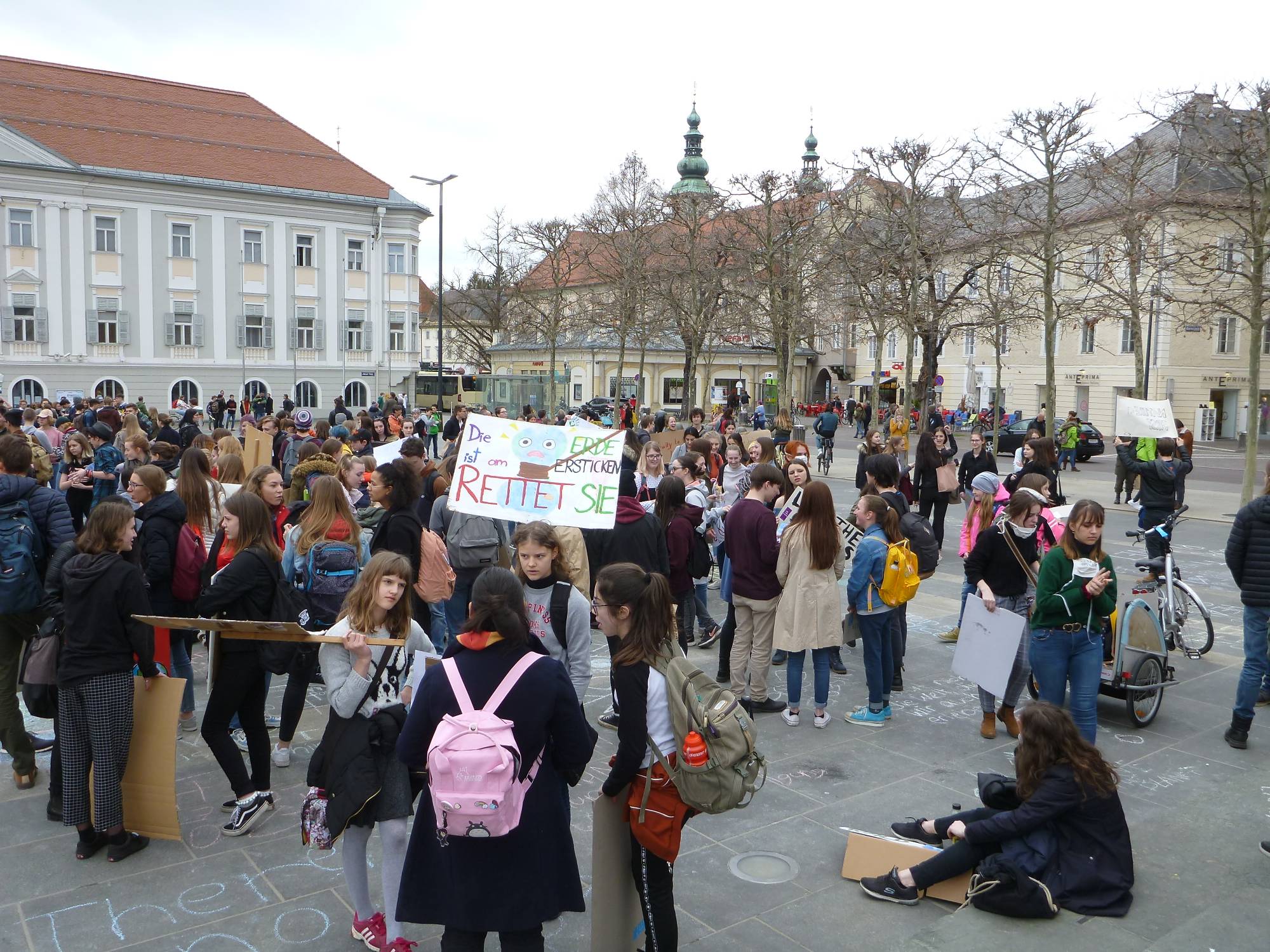 Fridays for Future on 2019-03-15 in Klagenfurt on Lake Wörthersee, Photo #18