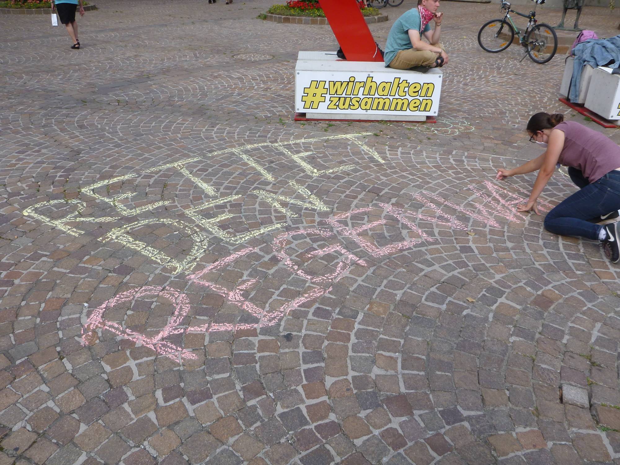 Fridays for Future on 2020-08-28 für den Amazonas, Villach, Nikolaiplatz, Photo #10