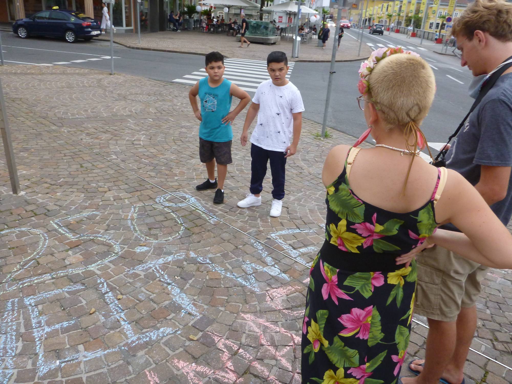 Fridays for Future on 2020-08-28 für den Amazonas, Villach, Nikolaiplatz, Photo #23